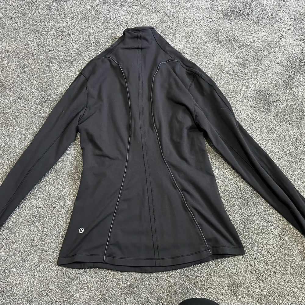 ✨Lululemon Run Briskly 1/2 Zip Black size 6 - Picture 8 of 11
